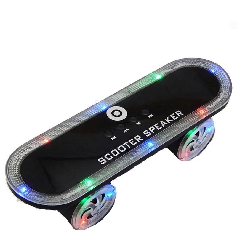 Мини скейтборд Bluetooth динамик s скутер parlantes портативный с MP3 музыкальный плеер
