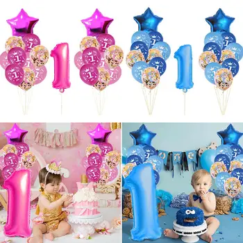 

1st Happy Birthday Party Decorations Kids Latex Balloon Baby Shower Party Favors Ballon Birthday Balloons Decorative Accessories