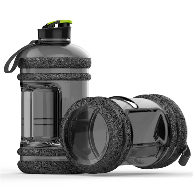 Large Capacity 2.2L Pastic Water Bottles Camping Training Bicycle Drink Water Bottle Outdoor Sports Portable Fitness Kettle7