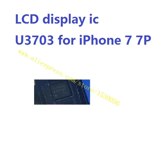 u3703 for iphone 7 7plus 7p 7 lcd display ic 65730aop as 6s u4000 6g u1501 5s u3 lot of 20 pcs