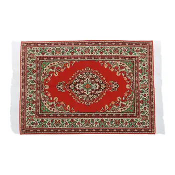 

Doll House Miniature Carpet Rug Interior Modelling---23.5 x 14.8cm