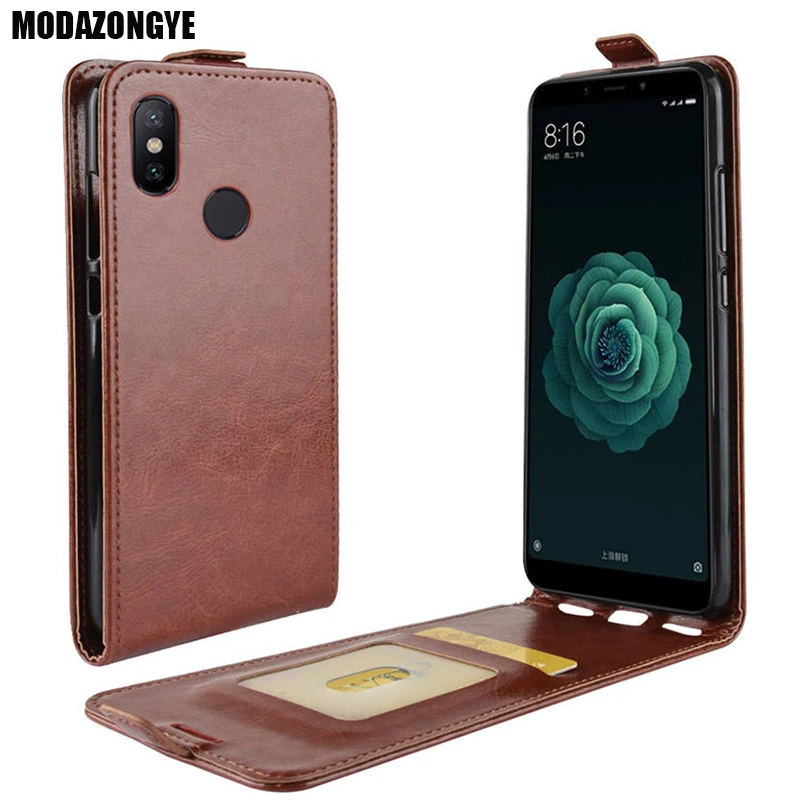 Xiaomi Mi 6X Case Xiaomi Mi A2 Case Luxury PU Leather Back Cover Phone Case Xiaomi Mi 6X Mi6X Mi A2 MiA2 Case Flip Funda