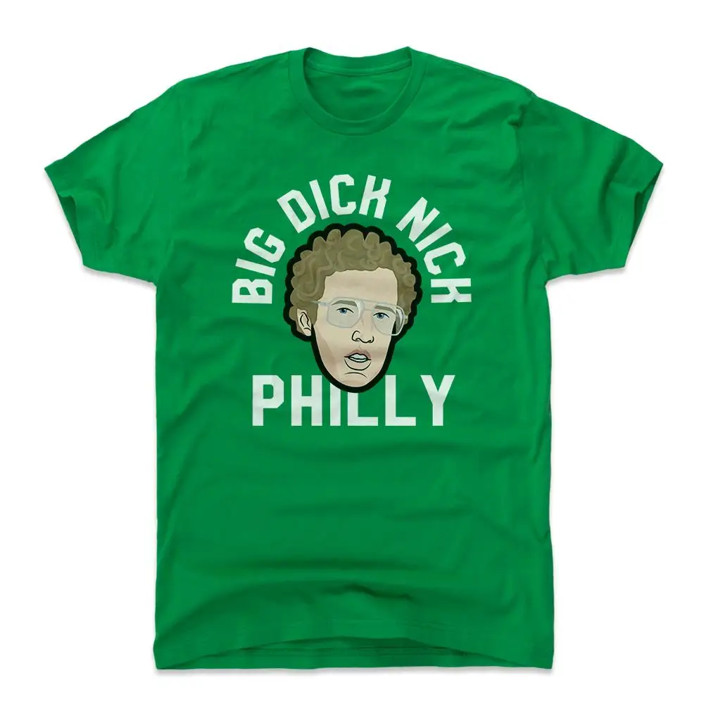 

Summer funny print men tshirt women Big Dick Nick Philly WHT
