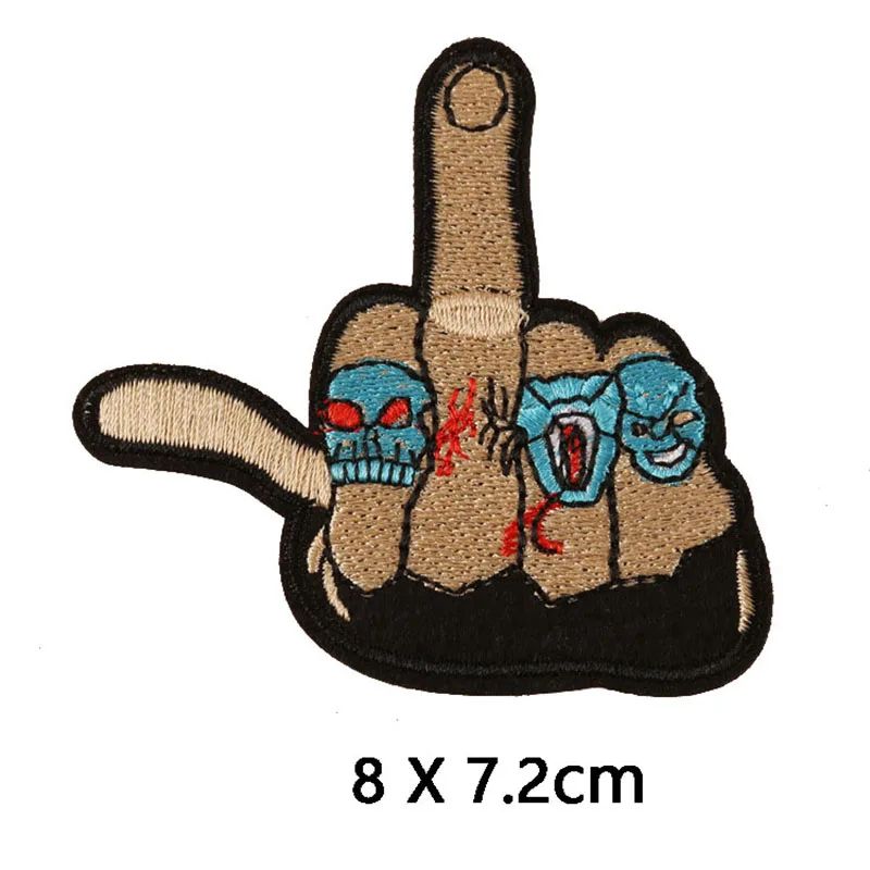 

Love Embroidery Patch Stranger Things Iron on Clothes Badges Handicraft DIY Applications Heat Transfer Patch Jacket Applique