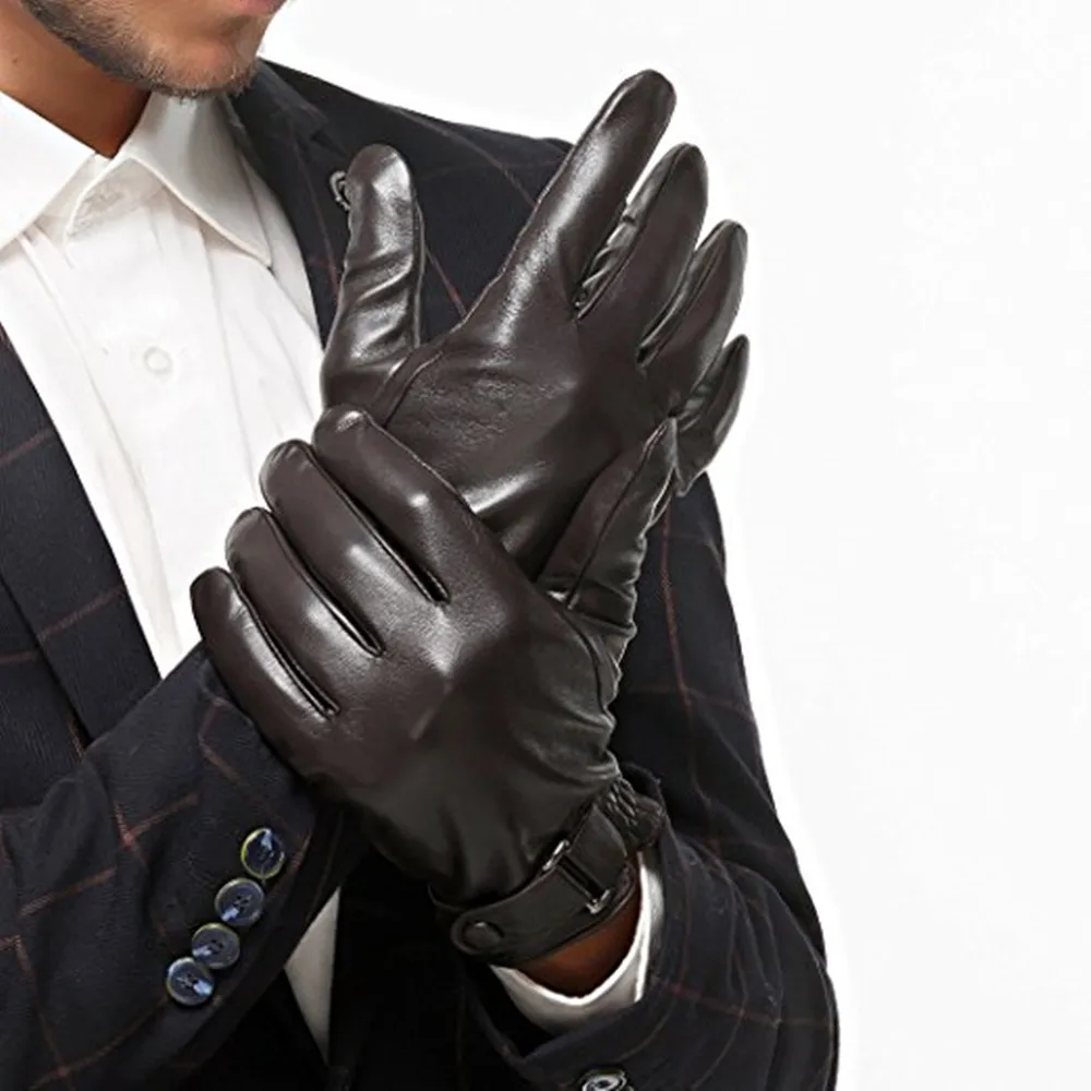 

NEW ARRIVAL SOFT OPEN Try Selling Style High Quanlity Lambskin Leather Gloves Mens