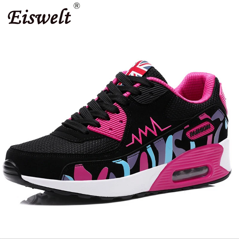 

New 2017 Fashion Flats Women Trainers Breathable Sport Woman Shoes Casual Walking Women Flats#SJL131