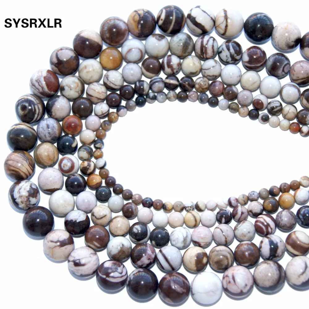 Buy Wholesale Australia Zebra Jaspers Natural Stone Beads Round Shape Beads For