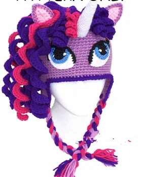 

Baby colorful unicorn style hat KB041005