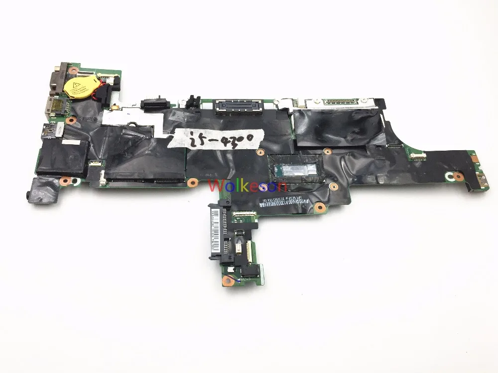 Discount SHELI FOR Lenovo ThinkPad T440s Laptop Motherboard W/ I5-4300U CPU FRU 04X3905 VILT0 NM-A052 DDR3L Test Oke 0