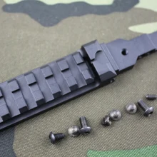 Тактический CNC задний рельсовый кронштейн прицел подходит для серии AK страйкбол Электрический пистолет AEG охотничий прицел