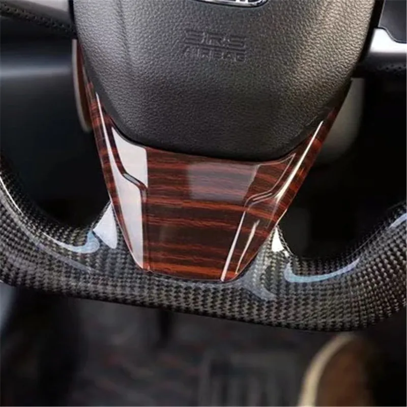 

Auto Car Styling For Honda Civic 10th 2016 2017 ABS Steering Wheel Sequins Cover Inrerior Sticker Accessories