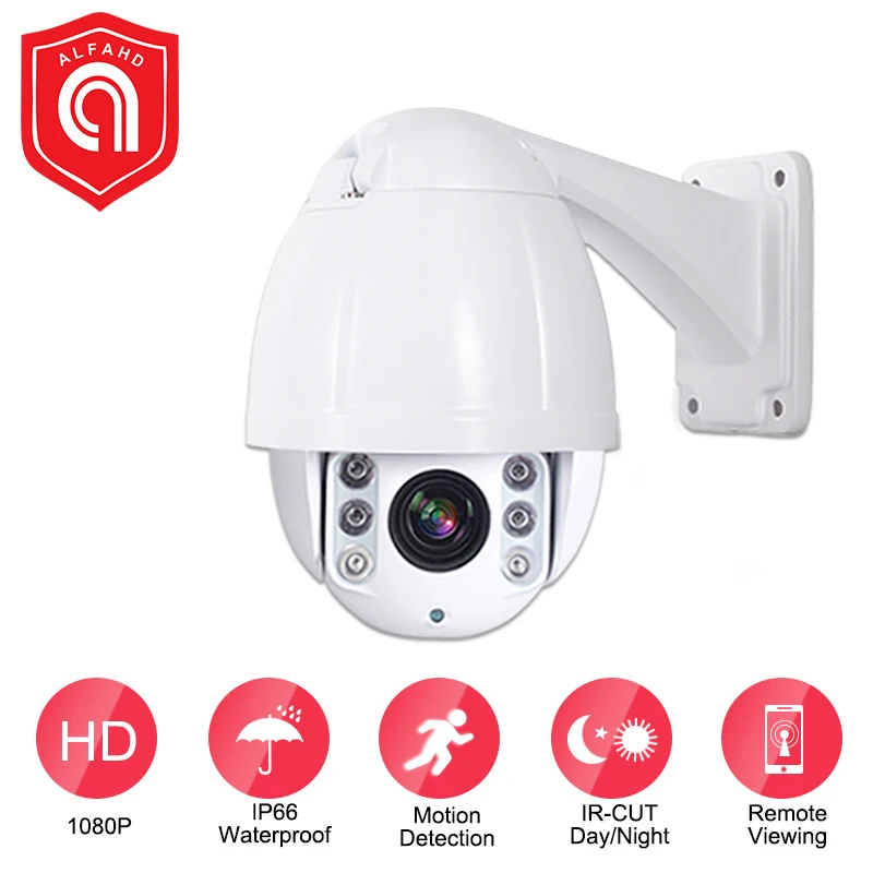 

1080P 2MP PTZ IP Camera POE 10X ZOOM Waterproof 5MP Mini Speed Dome Camera Outdoor H.264 IR 80M CCTV Security Camera 48V POE