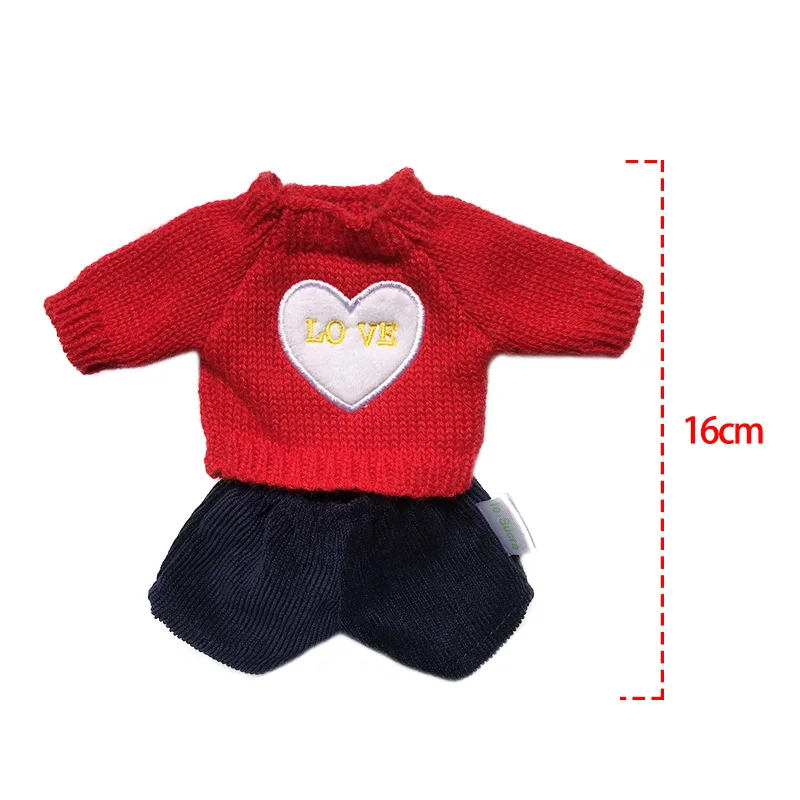 1pc Doll Clothes for 30cm Le Sucre Rabbit Plush Toys Bunny Sweater Wedding Dress Accessories for 1/6 BJD Dolls Gifts for Girls 17