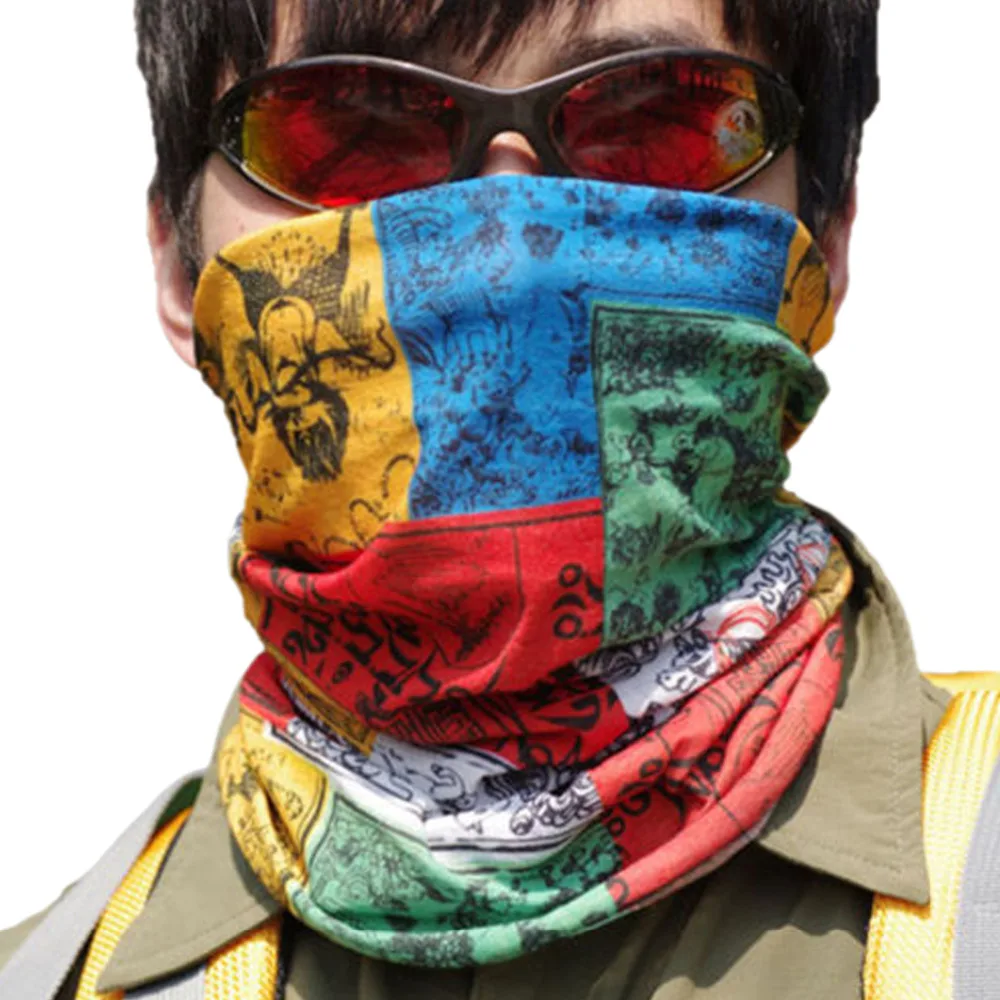 Men Sport Scarf Hiking Scarves Sun Protection Reversible ...