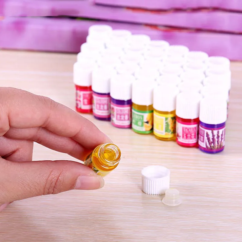 

6pcs 3ml Water-Soluble Aroma Essential Oil for Diffuser Aromatherapy Oil Rose Lavender Lemon Ocean Jasmine Sandalwood TSLM2