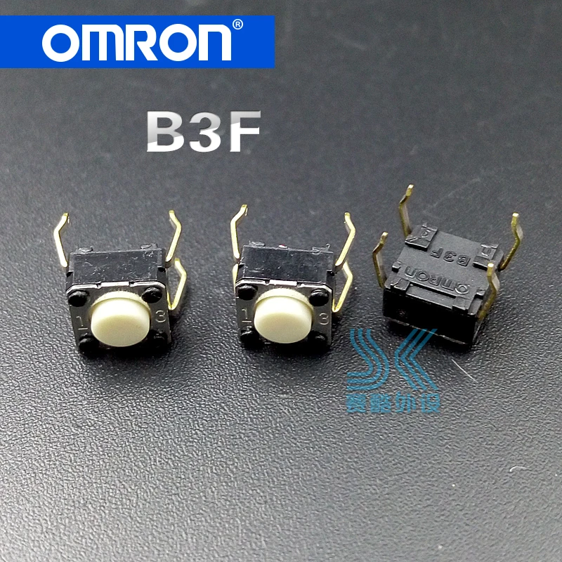 Новый оригинальный сенсорный выключатель Omron B3F тактильная кнопка для Logitech M210 M215