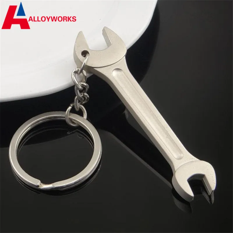 SALE NEW Accessories Keychain Metal Keychain Wrench Shaped Key RingKey Metal Tools Key Chain