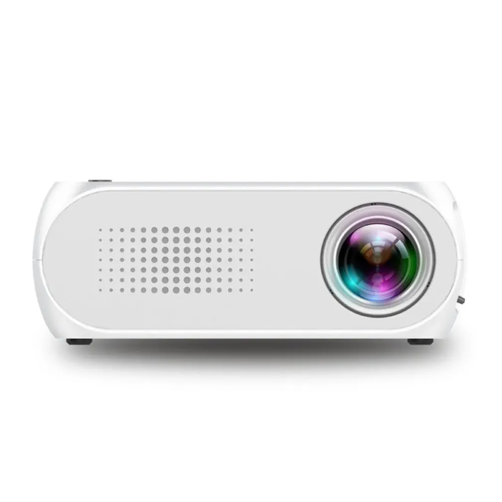Cinema em Casa Projetor para o Telefone Mini Portátil Projetor Usb Hdmi Móvel Multimídia Entretenimento Yg320 Led Mod. 173947 5 Sistema de conferência