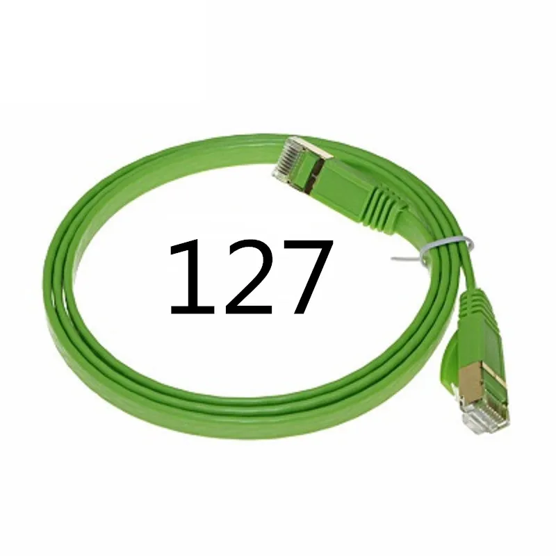 

127 XIWANG Hot Sells CAT7 UTP Round Cable Ethernet Cables Network Wire RJ45 Patch Cord Lan Cable Made In China