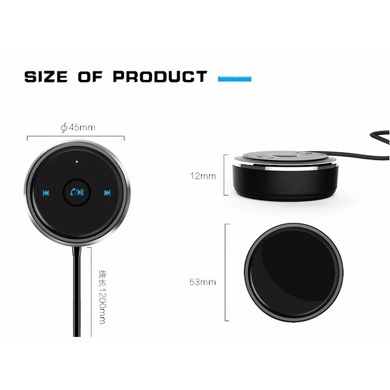 ENKLOV Bluetooth Car Kit 360 Degree Aurround Aound Mini Audio Receiver Bluetooth Transmitter Wireless Bluetooth Car Handsfree ENKLOV Bluetooth Car Kit 360 Degree Aurround Aound Mini Audio Receiver Bluetooth Transmitter Wireless Bluetooth Car Handsfree