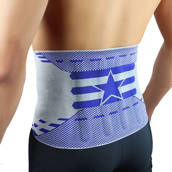 

Kuangmi Four Spring Brace Slimming Belt Waist Support Stabilizing Lumbar Lower Back Brace Waist Trimmer Belt Fitness Sports Belt