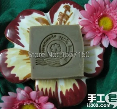 

Free shipping Round Flower pattern Mini diy soap stamp chaprter seal 5*4cm