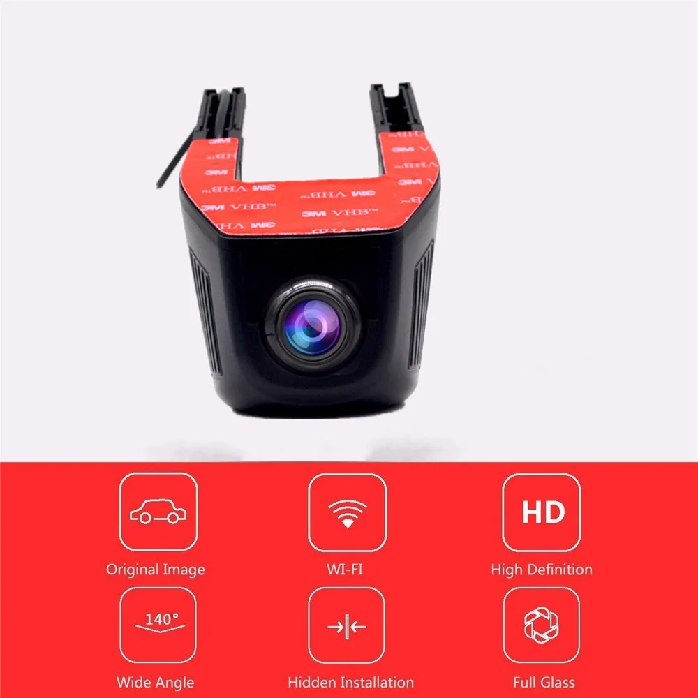

Car DVR WIFI Camera vehicl Novatek 96655 IMX 322 Full HD 1080p Universal Dashcam