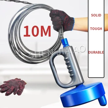 

Hand-cranked Spring Dredging Device Tool Sewer Spring Pipe Dredging Device Toilet Kitchen Bathroom Sparse Machine 1PC