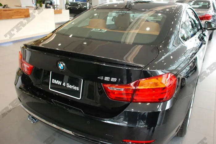 14-15 BMW 4 Series F32 GranCoupe M Performance Carbon Fiber Trunk Spoiler (2) - 