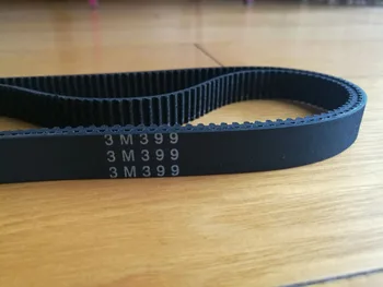 

free shipping good quality HTD Belt 399-3M-12 133 teeth power transmission drive belts