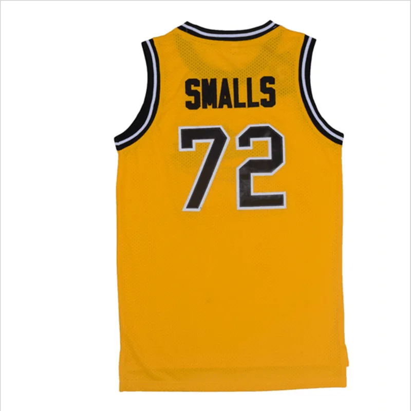 Мужские майки для баскетбола EJ Biggie Small #72 Bad boy рубашка Notorious Big Basketball Jersey Iverson