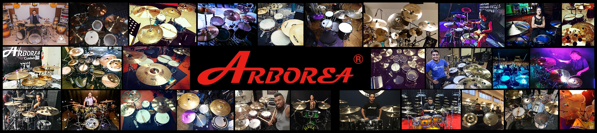 Arborea B20 Killer Series Cymbal Pack 14'hh+ 16 ''Crash+ 18'' Crash+ 20 ''Ride