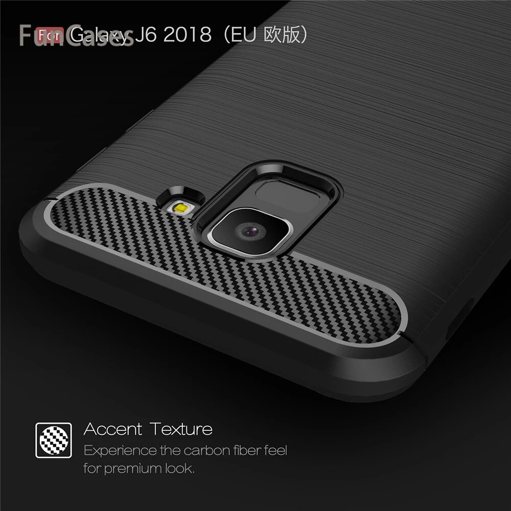Для samsung Galaxy J6 2018 чехол роскошный противоударный Мягкий ТПУ силиконовый для
