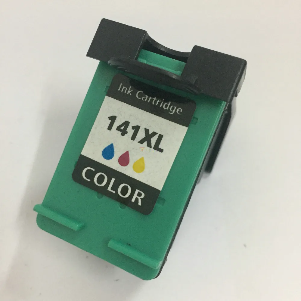 Compatible 140 141 XL Ink Cartridge Replacement for HP 140 141 Photosmart C4283 C4583 C4483 C5283 D5363 D4263 Printer-2 Black//2 Color