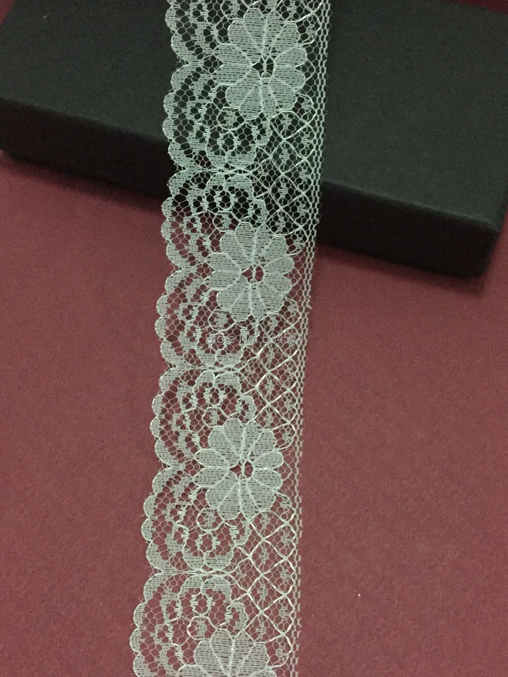 3 5cm Width 50yards Lot Zakka Exquisite White Lace Wave Floral Pattern Lace Trim Non Elastic Bridal Wedding Deco Heandband Diy Lace Gloves For Women Lace Shirtlace Closure Aliexpress
