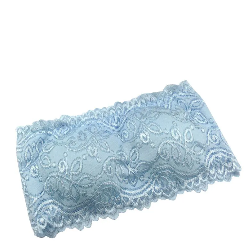 

Sexy Lady Lace Stretch Tube Top Women Girls Soft Strapless Lace Chest Wrap