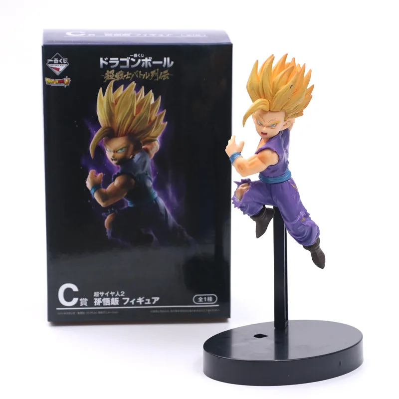 

Dragon Ball Z Gohan Super SaiYan J Goku Father Trunks Vegeta PVC Anime Figure DBZ Collection Model 20cm