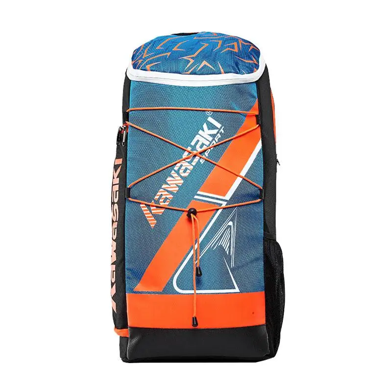 Kawasaki KBB-8230, многофункциональная Удлиняющая спортивная сумка, сумка для ракетки для бадминтона, 3 шт., теннисный рюкзак, дорожная сумка - Цвет: Небесно-голубой