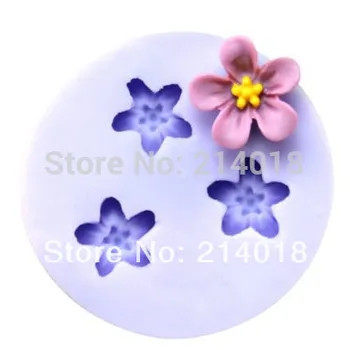 

Modelling of flowers chocolate mold fondant Cake decoration mold flowers molds 100% Food grade material No.si371