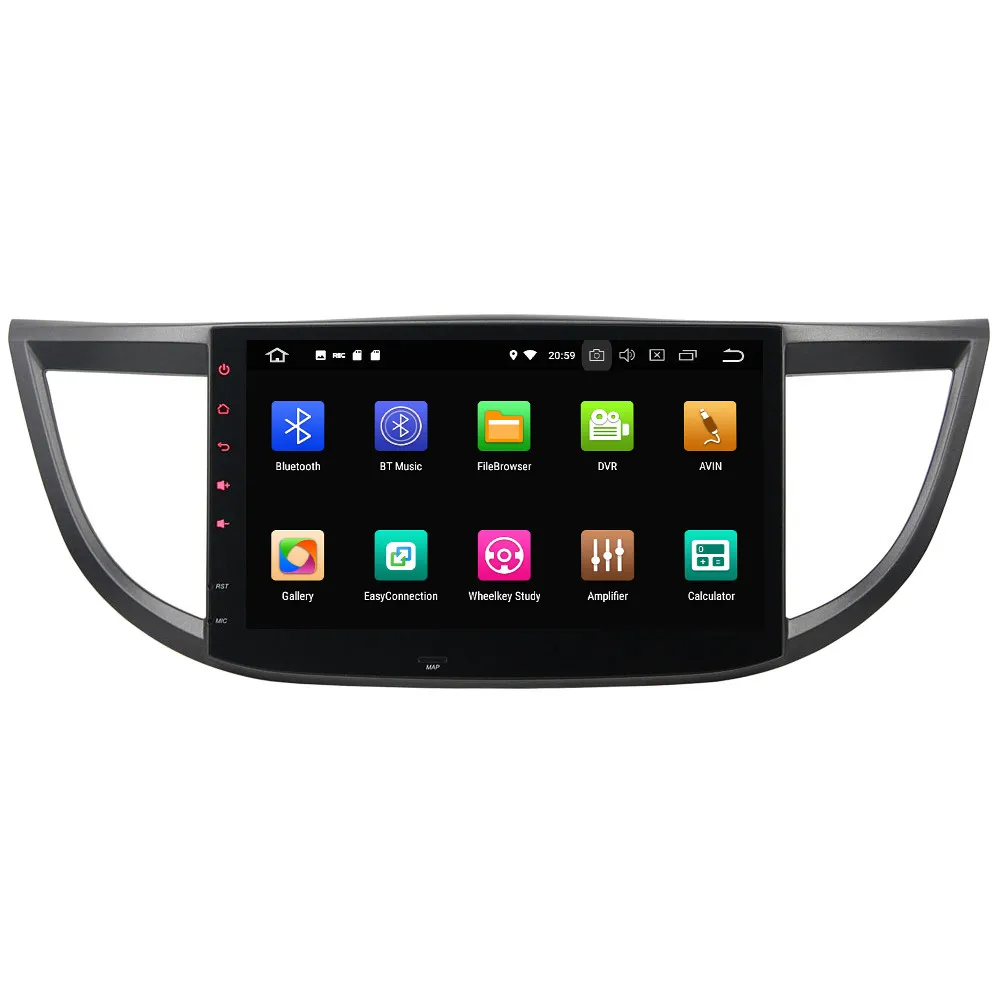 Excellent 10.1" IPS Octa Core 4G WIFI Android 8.1 4GB RAM 64GB ROM RDS Car DVD Multimedia Player Radio Stereo For Honda CRV CR-V 2012-2015 1