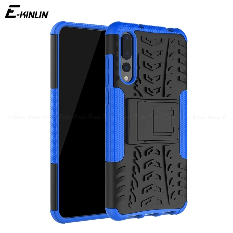 

Hybrid Armor Stand Phone Case For Huawei Mate 20 Honor 10 P20 P30 Pro P8 P9 P10 Lite Shockproof Rugged Kickstand Hard Back Cover