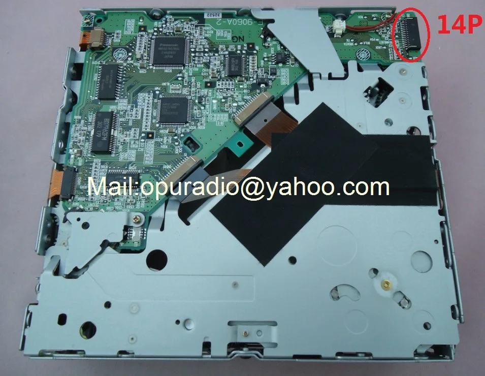 Оригинальный Новый Matsushita 6 дисковый CD механизм для Toyota Reiz Corolla Honda Seven Generation of accord