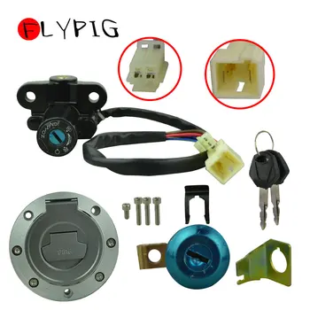 

Fuel Gas Cap Ignition Switch Seat Lock Key Set For Yamaha YZF R1 R6 FZ6 01-12