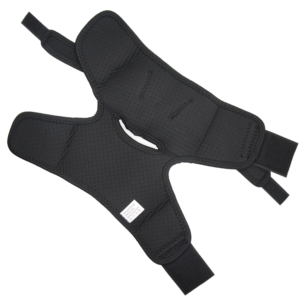 1pc Breathable Neoprene Sleeve Ankle Support Compression Brace Adjustable Sprain Pain Relief Protectors Foot Foot Orthosis