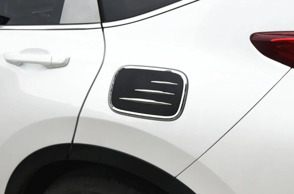 Стайлинга автомобилей OEM Стиль ABS топливный бак Кепки крышка Стикеры для CRV CR-V 2017
