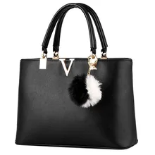 PU En Cuir Femmes Messenger Sac 2017 Célèbre Designers Marque Sacs À Main Lettre V De Luxe Fourre-Tout Bandoulière Sacs bolsa feminina SA006