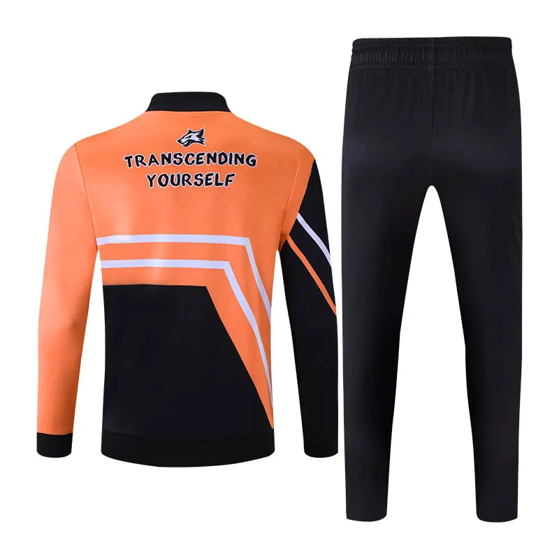 New popular design for sportswear football team polyester tracksuit ...