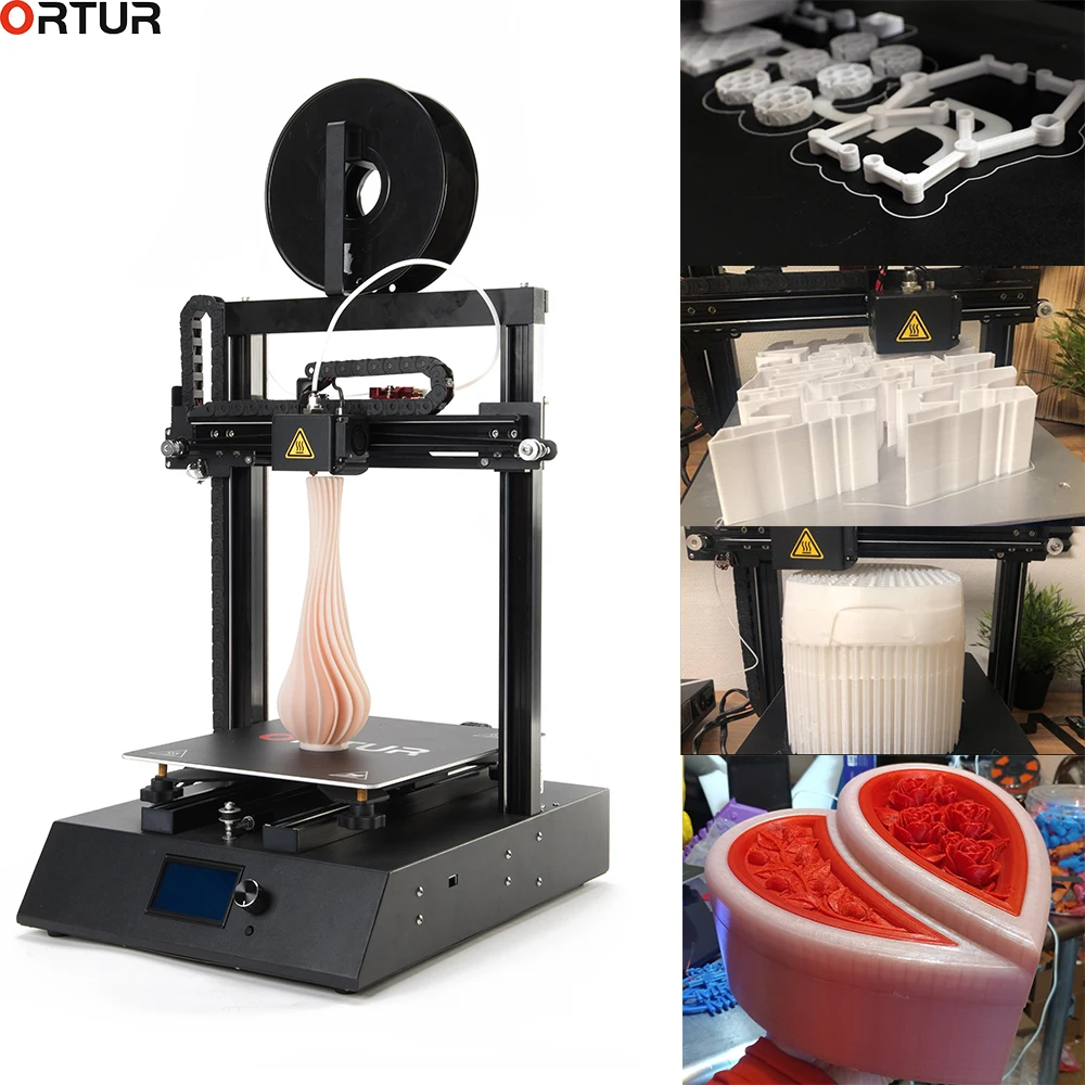 

China New Generation 3d Printer Kit Ortur Factory industrial Grade 3D Color Printer Machine with Built-in Dual-axis Linear guid