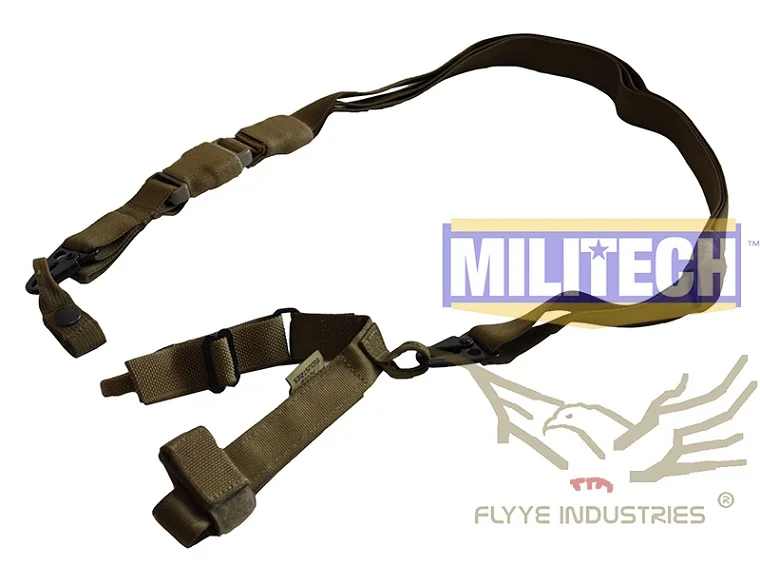 MILITECH Военная Спецификация cordura, тактическая винтовка с тремя точками слинг FLYYE FY-SL-S003 тройные точки пулемет Tacitcal слинг