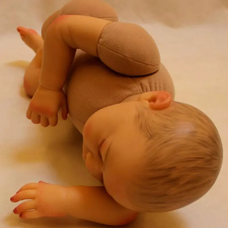50 см Мягкая Реалистичная настоящая человеческая кожа цельная силиконовая кукла-реборн игрушка 20 дюймов Реалистичная живая реборн Младенцы Новорожденные детские игрушки